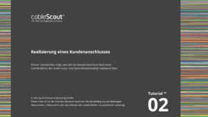 cSTutorials 2025 – 02 – Kabel Abzweig