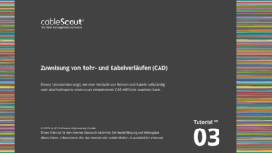 cSTutorials 2025 – 03 – Kabel CAD Linien zuweisen