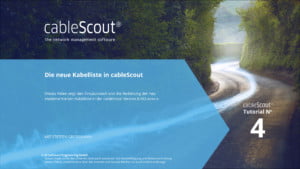 Tutorials - 2019 - 04 - Arbeiten mit der Kabelliste