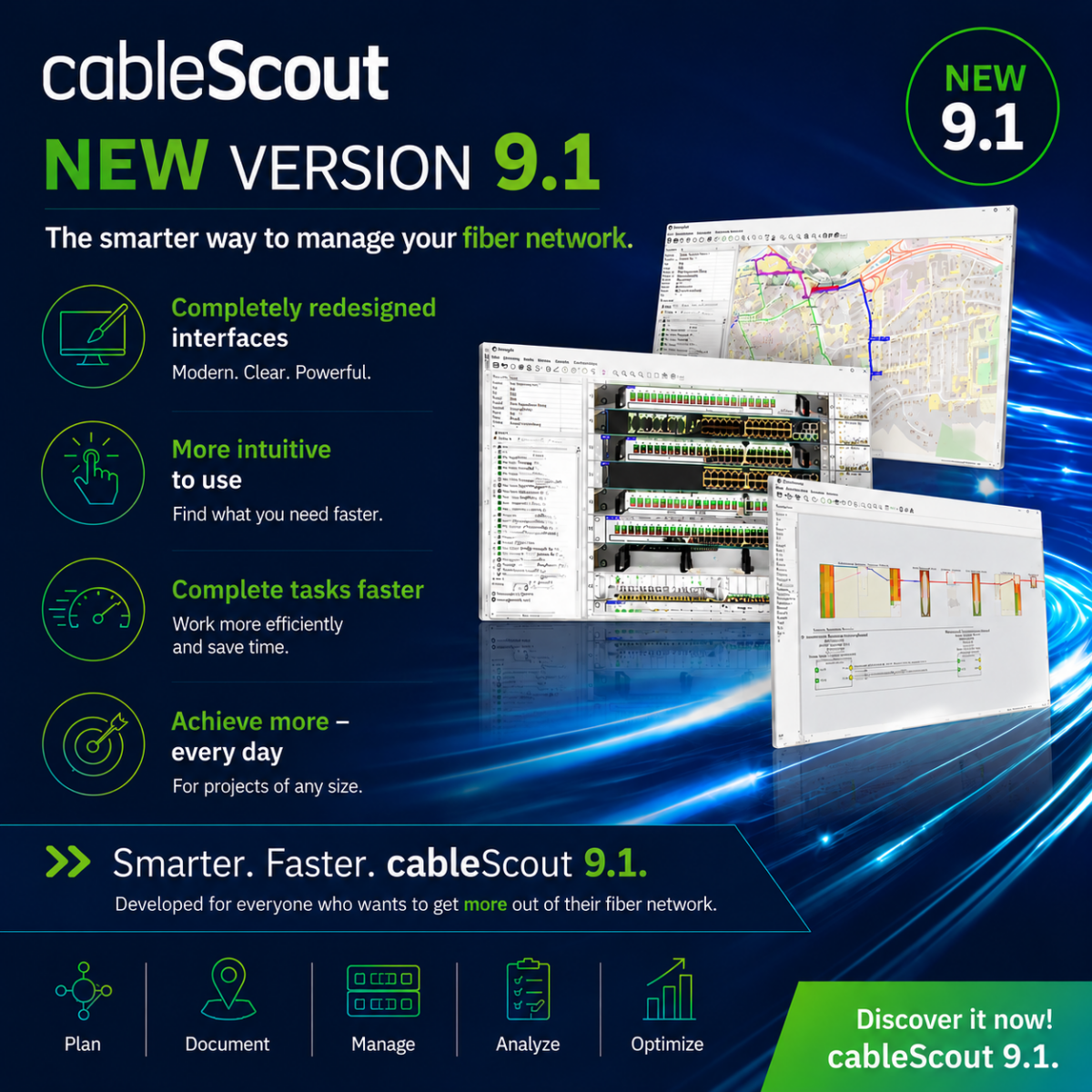 cableScout 9.1 Is Now Available – Release 1/26